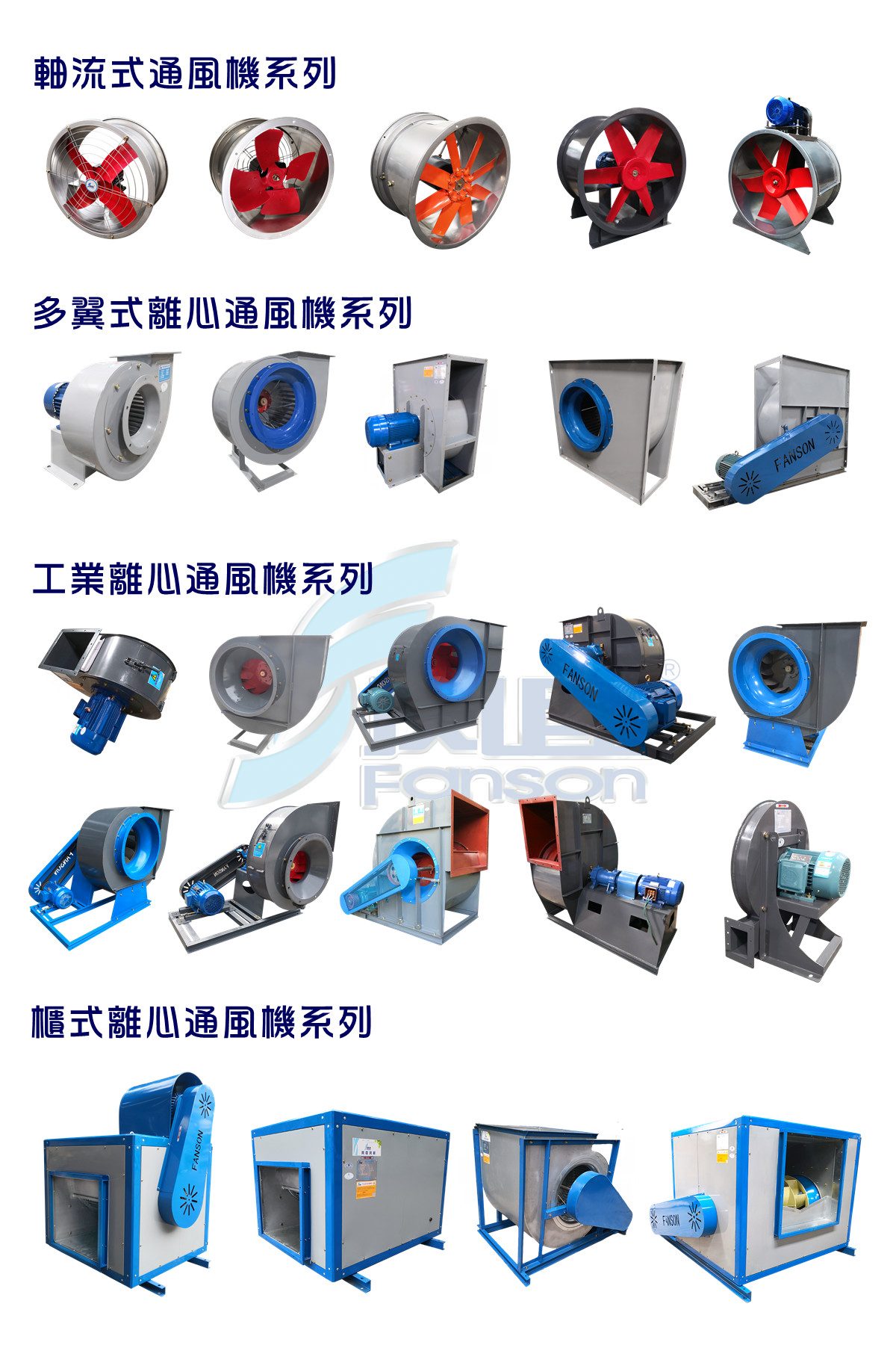 離心式風機選擇哪種好？離心風機有哪些類型
